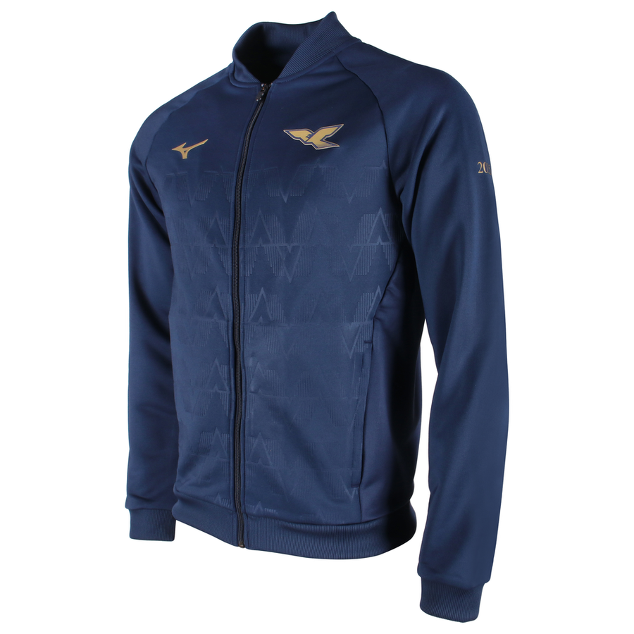 Mizuno 125th Anniversary S.S. Lazio Walk Out Track Jacket Navy